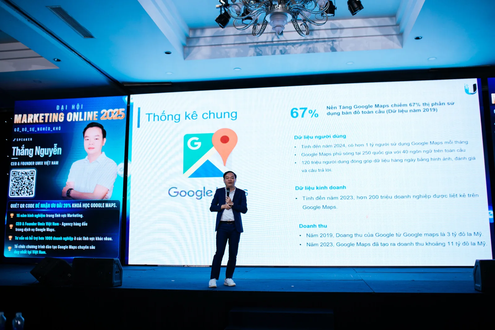 Ông Thắng Nguyễn- CEO Unix chia sẽ về chủ đề Google Map